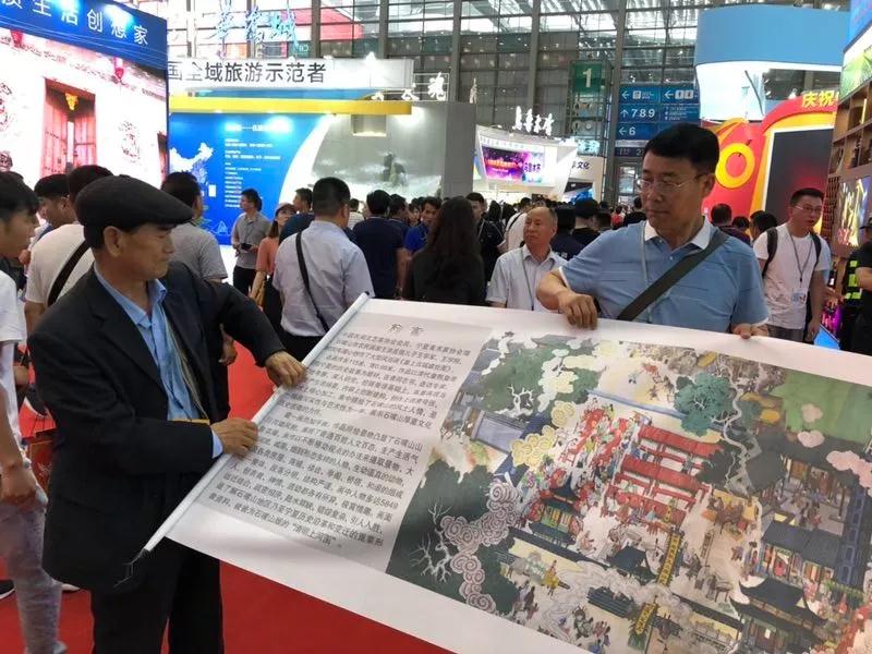 平罗县农民王洪喜20年倾心创作 百米画卷惊艳亮相文博会