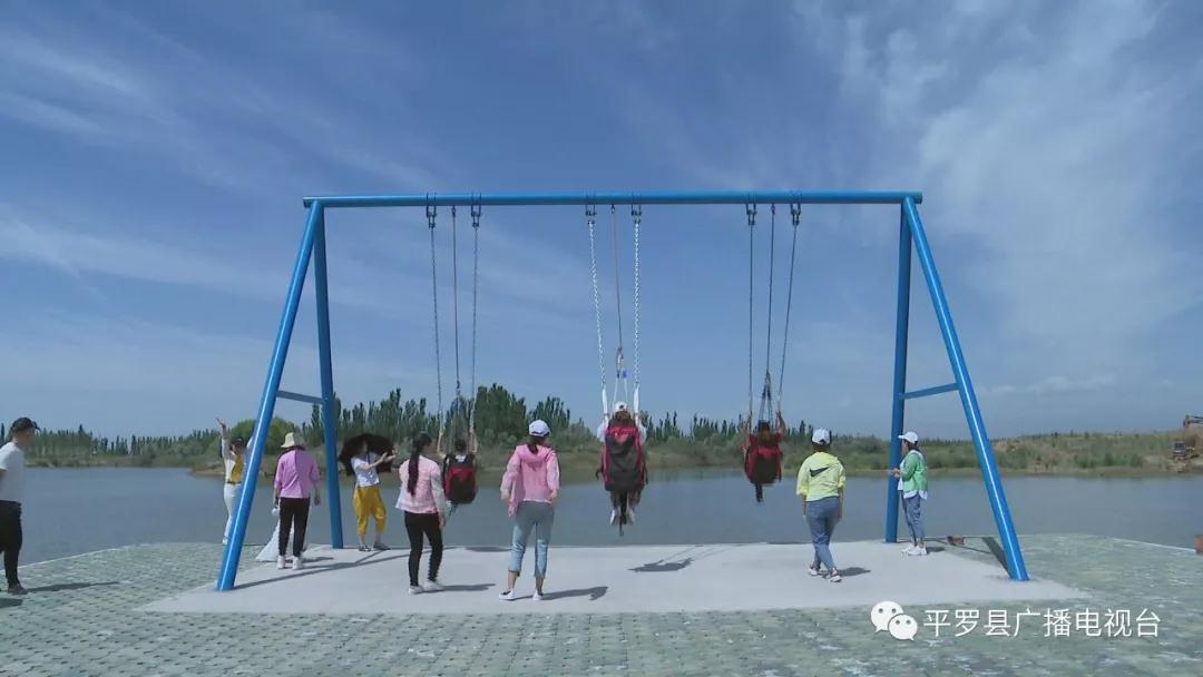 平罗庙庙湖生态旅游区很“红火”