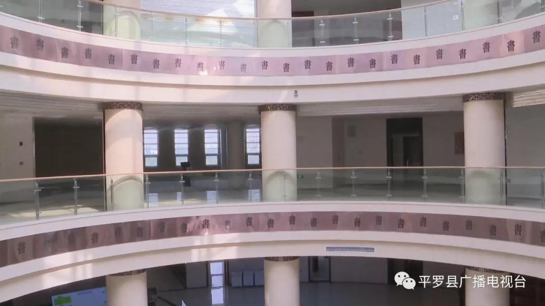 平罗县图书馆新馆预计十月份投入使用