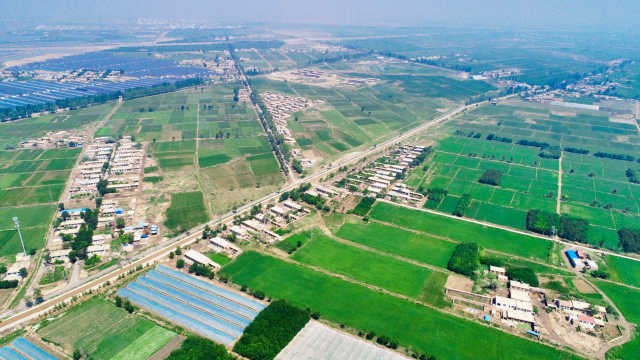 平罗城外农田美