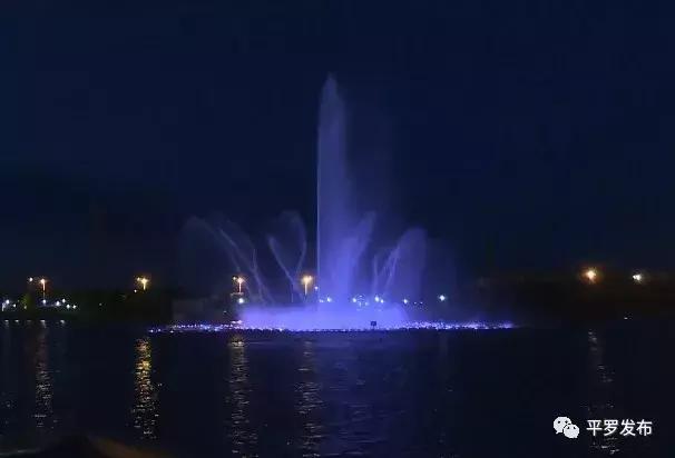 惠民公园夜色美