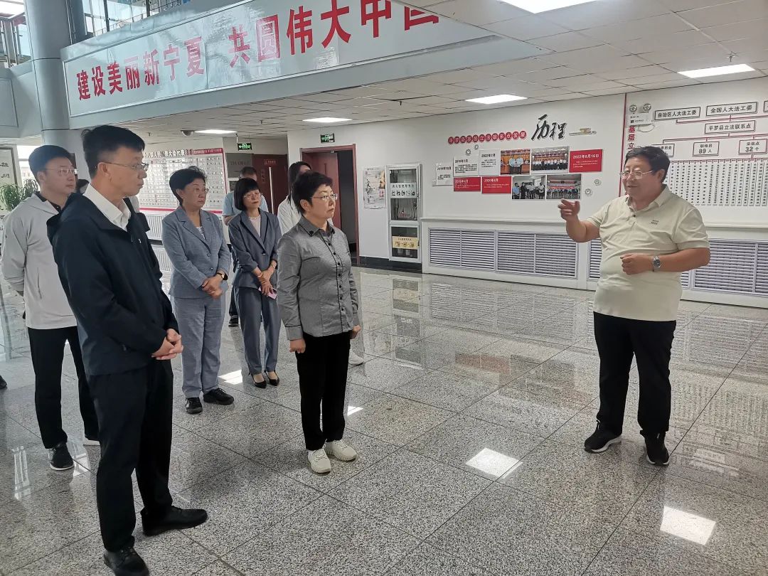 自治区人大常委会来平开展《宁夏回族自治区妇女权益保障条例》执法检查